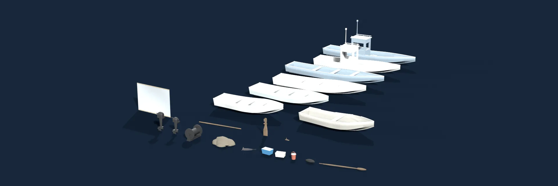 Coastal Boats Pack